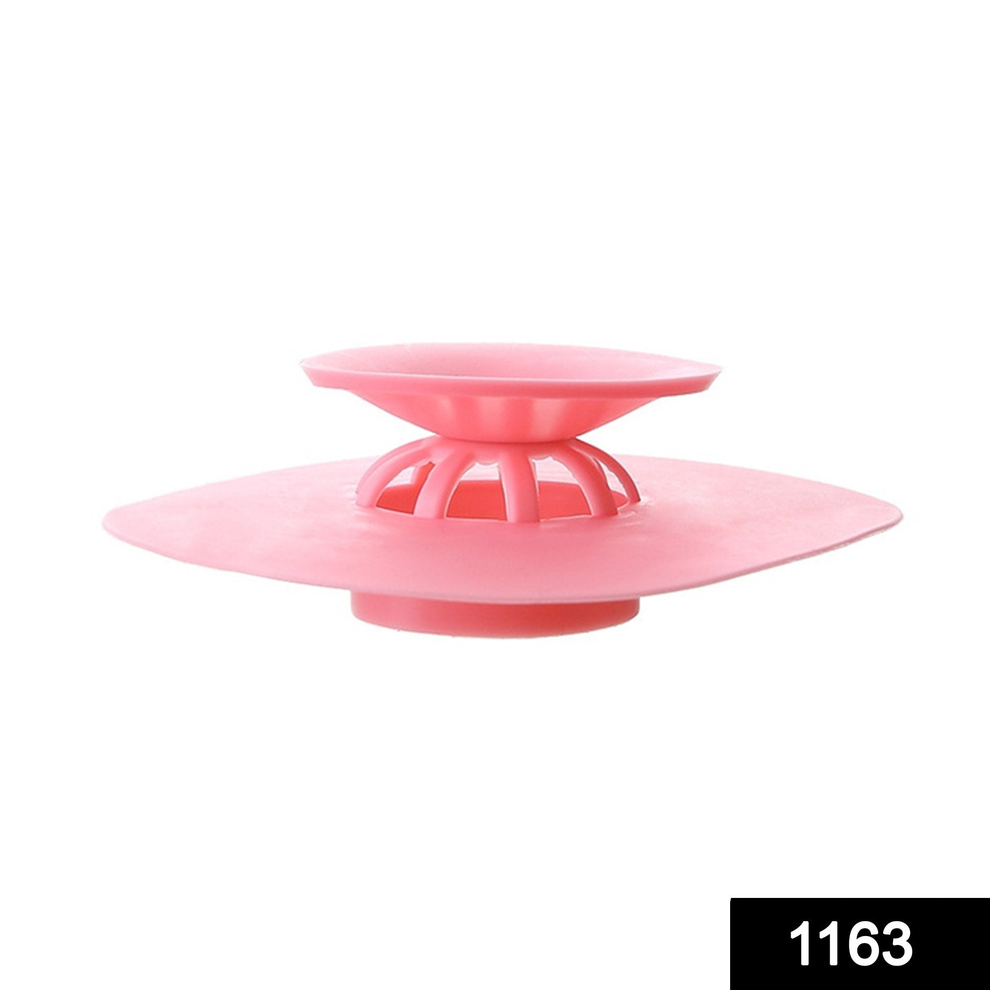 1163 Creative 2-in-1 Silicone Sewer Sink Sealer Cover Drainer (Multicolour) 1163 Creative 2-in-1 Silicone Sewer Sink Sealer Cover Drainer (Multicolour)